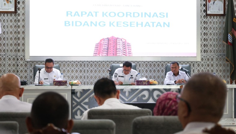 Bupati Tangerang Pimpin Rakor Kesehatan, Fokus Empat Prioritas Utama