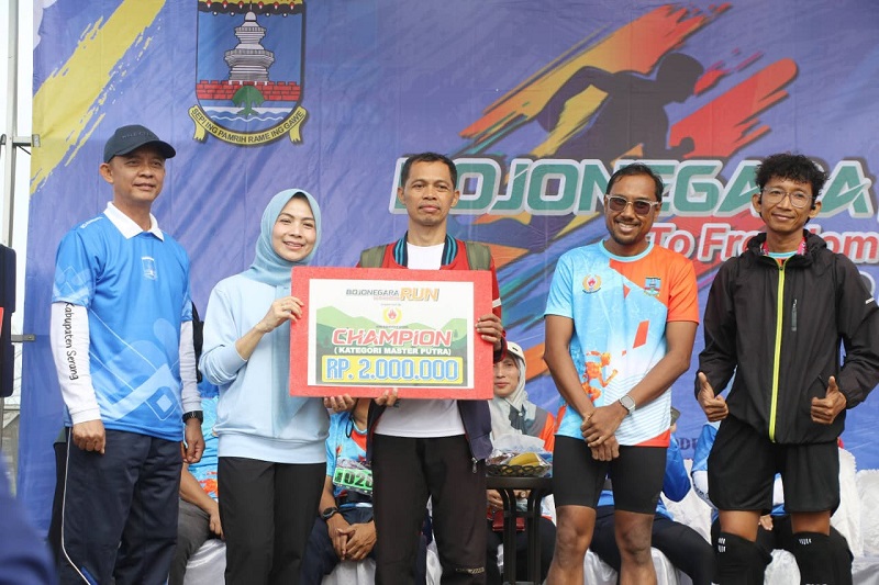 Bupati Ratu Zakiyah Dorong Bojonegara Run 5K Jadi Agenda Tahunan