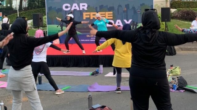 CFD BSD Tangsel Kembali Digelar, Ribuan Warga Antusias