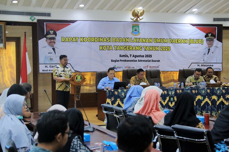 Digitalisasi BLUD Jadi Prioritas, Walikota Tangerang: Ini Kebutuhan, Bukan Pilihan