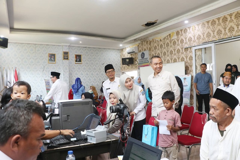 Warga Sindangheula Antusias Ikuti Gebyar Dukcapil Layanan Adminduk Gratis