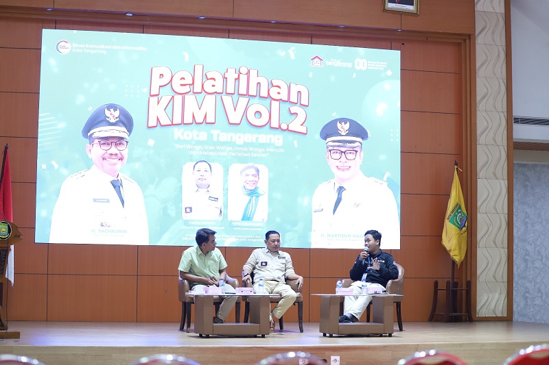 Diskominfo Tangerang Gelar Pelatihan KIM Vol. 2