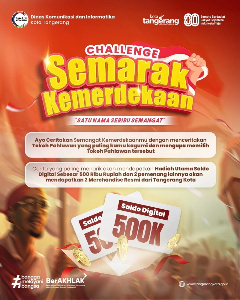 Diskominfo Kota Tangerang Gelar Lomba “Satu Nama Seribu Semangat”