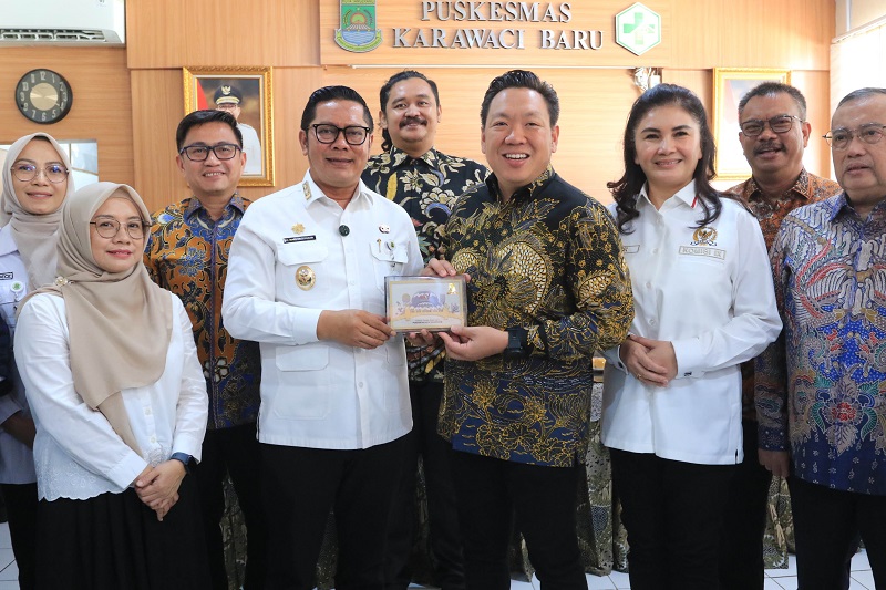 Maryono Dampingi Komisi IX DPR Saat Paparkan Progres CKG