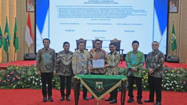 Pemkot Tangerang dan KPK Sepakat Perkuat Antikorupsi