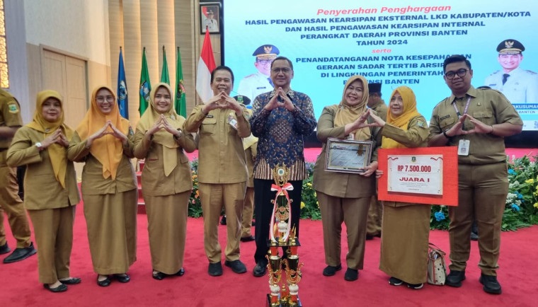 Tangerang Raih Peringkat Pertama Kearsipan se-Banten