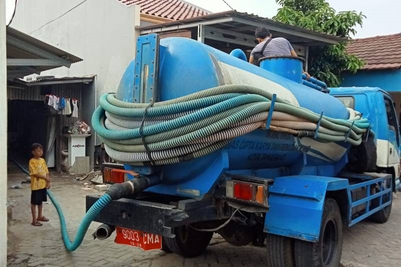 Disperkimta Tangerang Gelar Layanan Sedot WC Gratis
