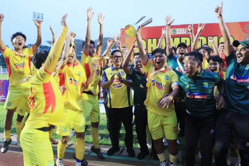Persikota Tangerang U-17 Juara Soeratin Banten