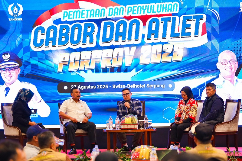 Pilar Pastikan Tangsel Siap Jadi Tuan Rumah Porprov VII Banten 2026
