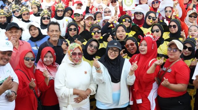 Wabup Intan Rayakan HUT RI Bareng Masyarakat