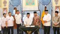 Pemkab Serang Teken MoU Pembangunan Masjid Terapung Banten