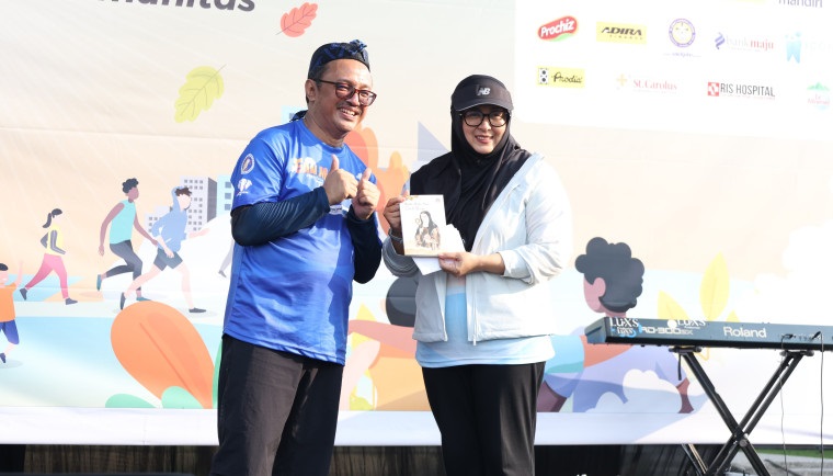 Wabup Intan Lepas Fun Walk San Mon 30 di Serpong