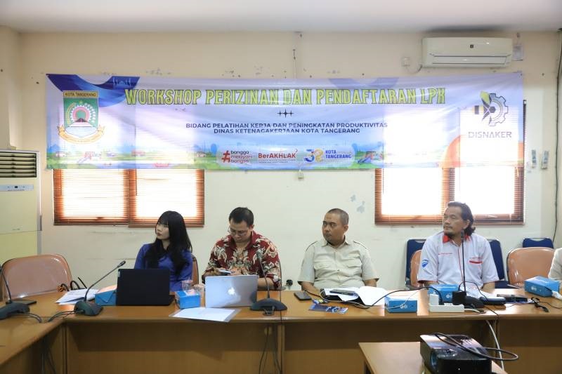 Disnaker Tangerang Sosialisasikan Perizinan LPK untuk Cetak Pekerja Kompetitif