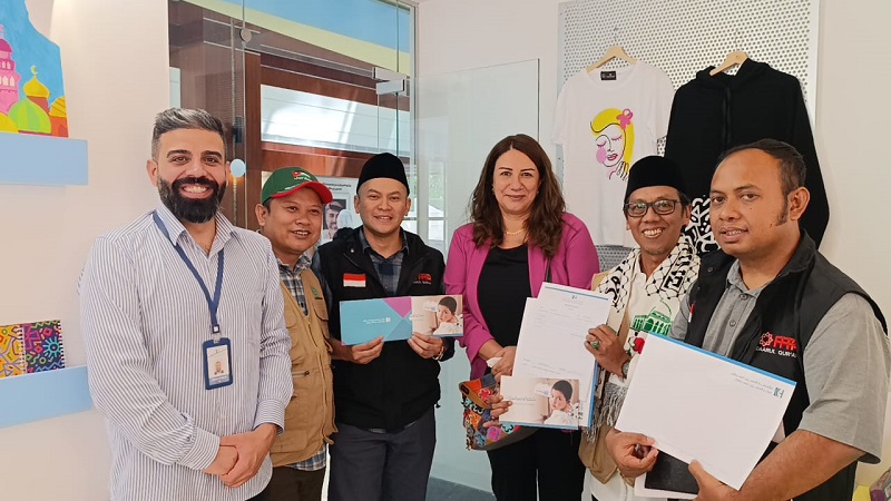 Turidi Susanto Pimpin Tim MUI Kota Tangerang Kunjungi RS Kanker di Yordania