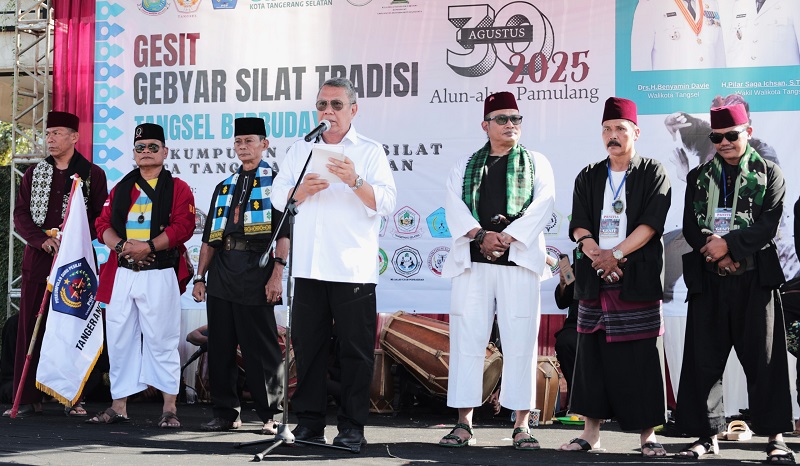 Gebyar Pesilat Tangsel, Benyamin: Jaga Tradisi dan Kebudayaan