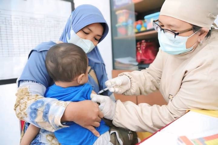 DINKES CAMPAK RUBELA Dinkes Kota Tangerang Ingatkan Bahaya Campak dan Rubela