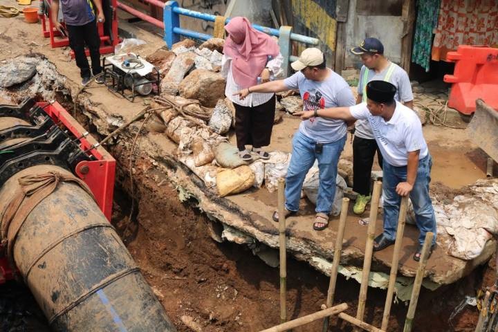DIRUT PERUMDA TB Perumda Tirta Benteng Pastikan Perbaikan Pipa Tuntas 100 Persen