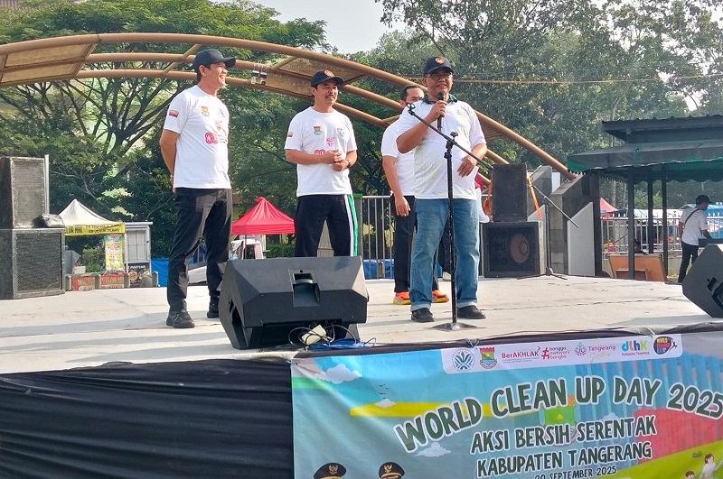 World Clean Up Day 2025, DLHK Tangerang Ajak Warga Peduli Lingkungan Bersih