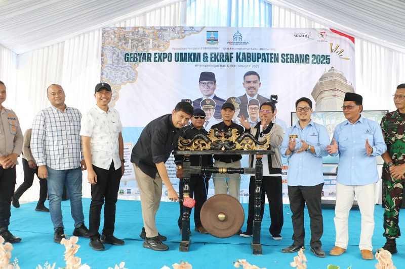 Gebyar Expo UMKM, Sekda Serang: Tekankan Pemasaran, Inovasi, dan Permodalan