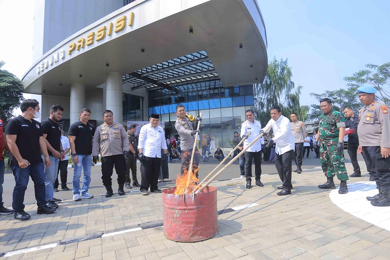 Sachrudin: Pemusnahan Narkoba Bukti Komitmen Lindungi Generasi Muda