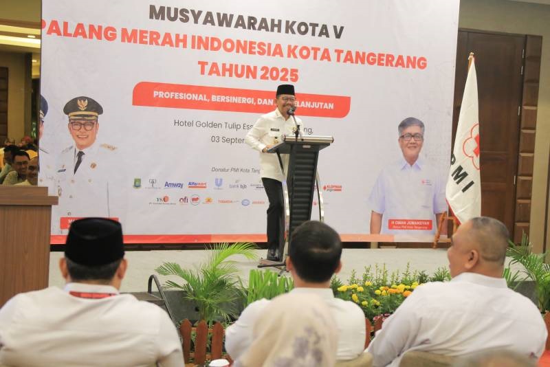 Pemkot Tangerang Kucurkan Hibah Rp1,1 Miliar untuk PMI