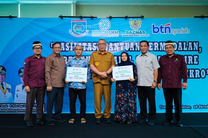 BENYAMIN UMKM Pemkot Tangsel Gairahkan UMKM Lewat Bantuan Modal dan Sertifikasi Halal Gratis