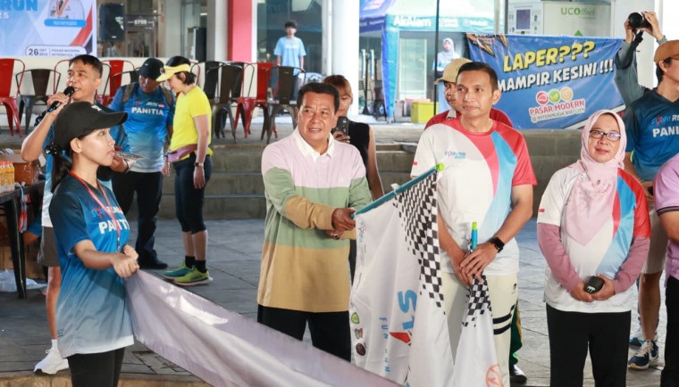 BUPATI FUN RUN Bupati Tangerang Lepas Ratusan Peserta Starfit Fun Run 2025