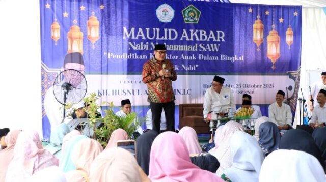 MARYONO MAULID Wakil Walikota Tangerang Ajak Orang Tua Teladani Akhlak Nabi Muhammad