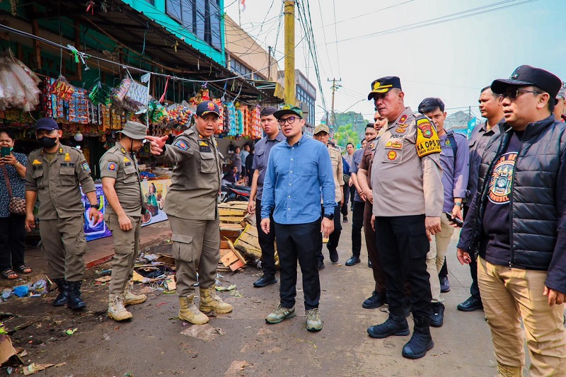 Pemkot Tangsel Tata Kawasan Pasar Serpong