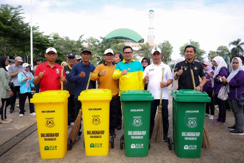 PILAR SAMPAH Pilar Ajak Warga Hidupkan Gotong Royong Lewat Gerakan Jumsih