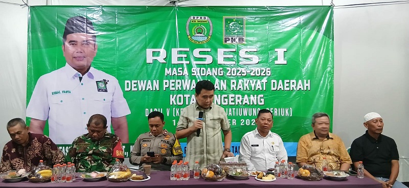 Manfaatkan Masa Reses, Anggota DPRD Kota Tangerang Kemal Fasya Madjid Serap Aspirasi Warga Di Daerah Pemilihan