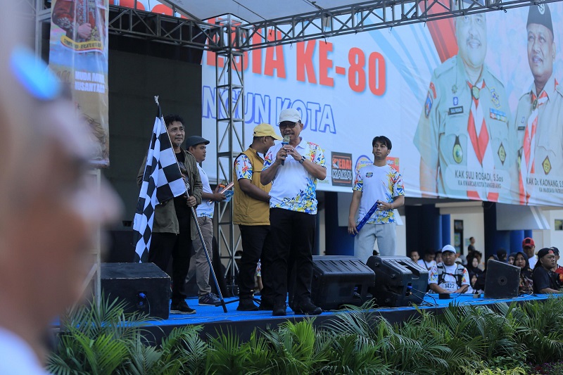 SACHRUDIN COLOUR RUN Ribuan Pemuda Tangerang Meriahkan Benteng Run 2025