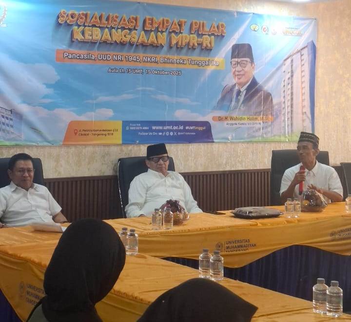Wahidin Halim: Mahasiswa Tak Boleh Lari dari Pancasila