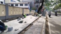 Trotoar Ciater Tangsel Direvitalisasi Jadi Ramah dan Aman
