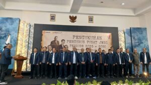 Dihadiri Ketua Dewan Pers, Pengurus Pusat JMSI Resmi Dikukuhkan