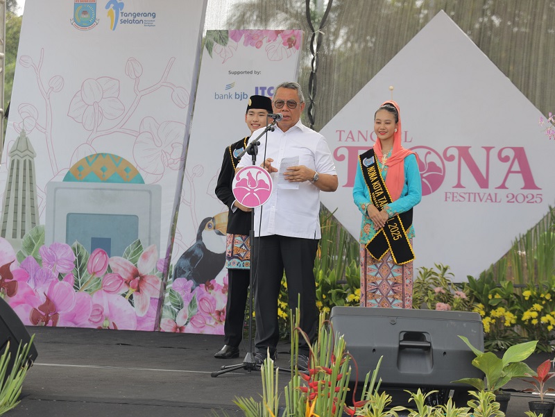 Benyamin Tutup Tangsel Flona Festival 2025, Targetkan Kolaborasi Lebih Luas