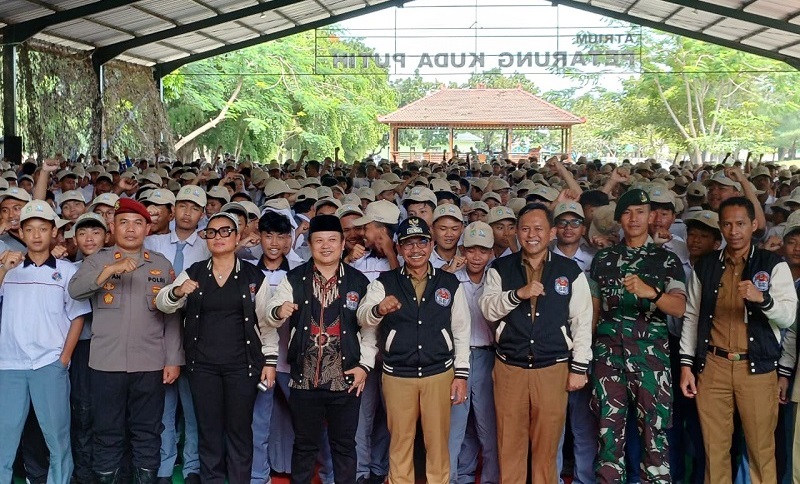 Menggenggam Harapan Indonesia Emas 2045, 1.000 Pelajar Kota Tangerang Bersumpah Jauhi Tawuran