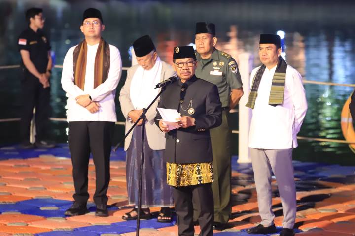 Gemerlap Kembang Api Hiasi Langit Cisadane Saat Cisadane Digital Festival 2025 Dibuka