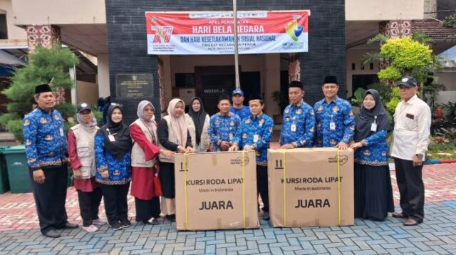 Semakin Inklusif, Dinsos Kota Tangerang Salurkan Ratusan Alat Bantu Difabel