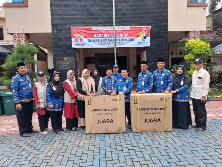 Semakin Inklusif, Dinsos Kota Tangerang Salurkan Ratusan Alat Bantu Difabel