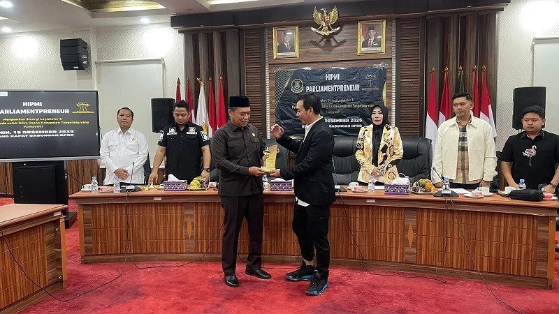 HIPMI Kabupaten Tangerang Dorong Sinergi Legislator dan Pengusaha Muda