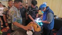 KHITANAN Tinjau Khitanan Massal Gratis, Sachrudin Dorong CSR Berdampak Langsung