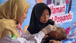 Alfamart dan Baby Happy Perluas Program Sahabat Posyandu