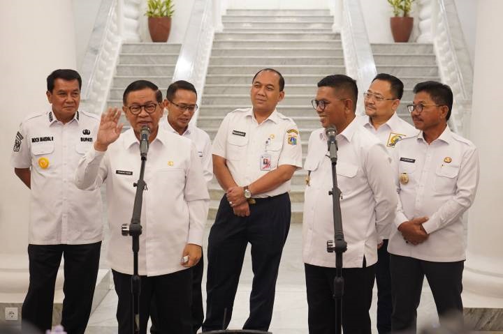 Jakarta dan Banten Perkuat Sinergi Transportasi dan Pengendalian Banjir