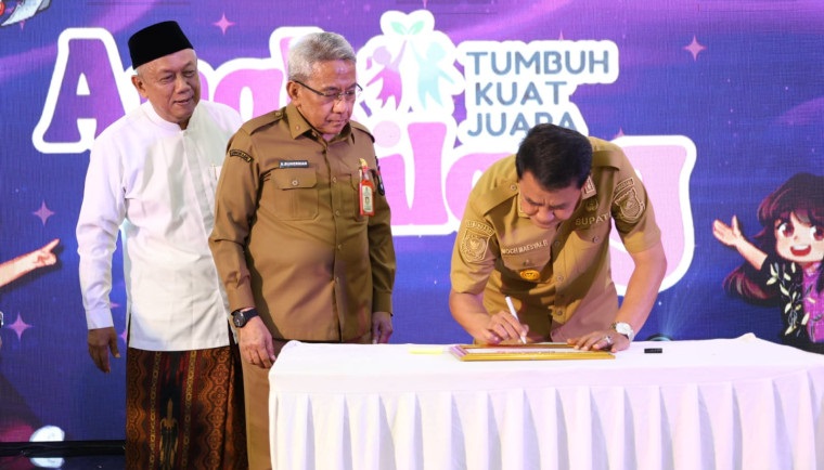 Bupati Tangerang Resmikan Pembangunan Musala di SMK Satya Muda Gemilang