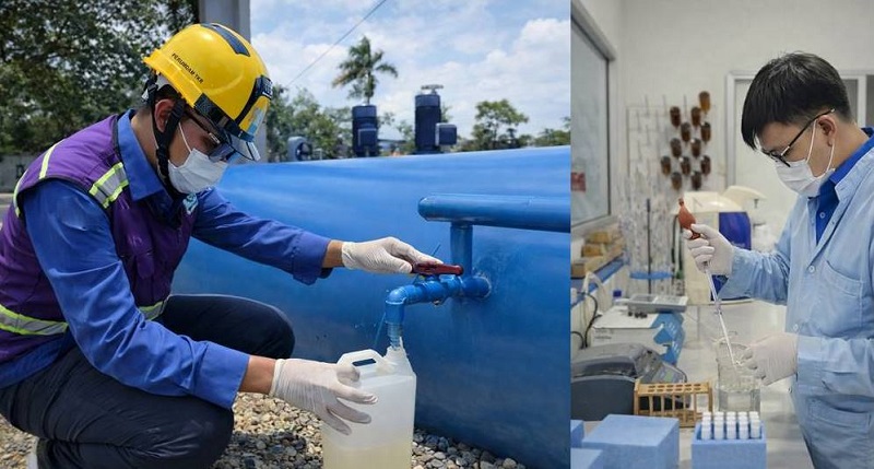 Perumdam TKR Pastikan Air Tetap Aman Meski Sungai Cisadane Tercemar