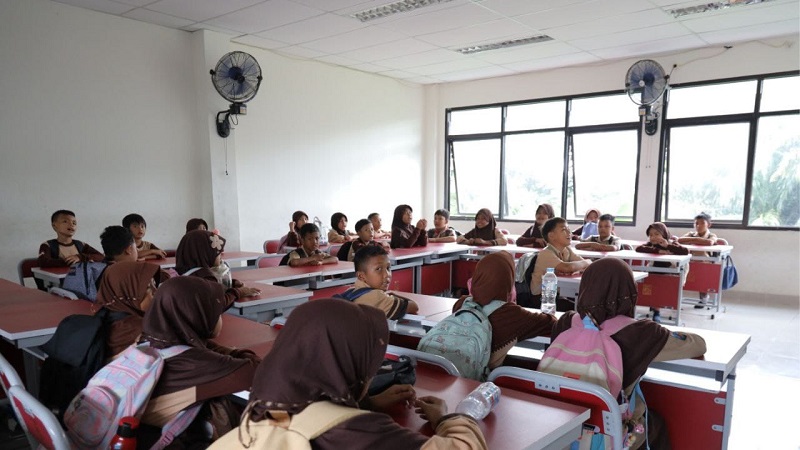 SDN Babakan 01 Direvitalisasi, Kini Tanpa Kelas Siang dan Fasilitas Lengkap