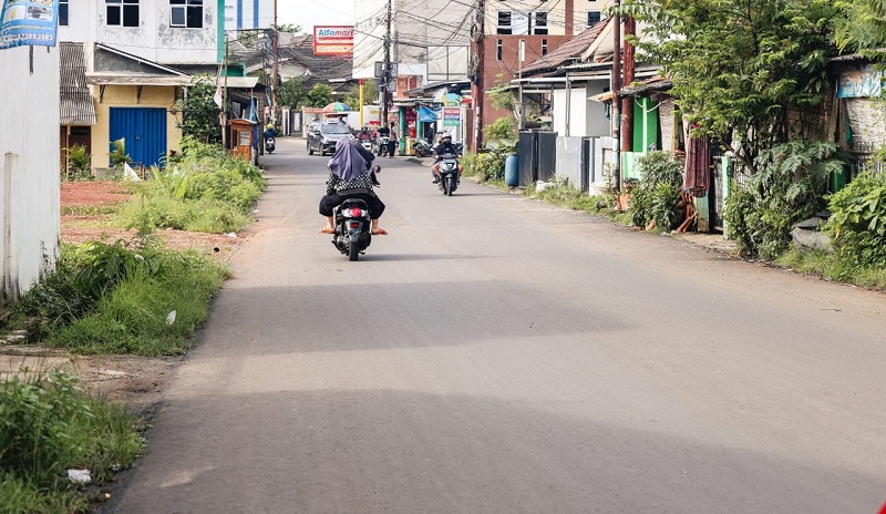 Warga Tangsel Apresiasi Perbaikan Jalan Kodiklat Serpong