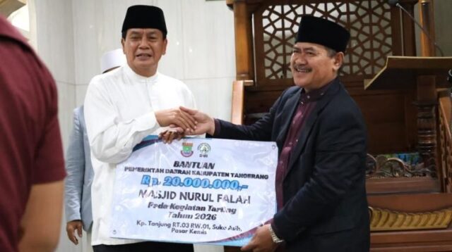 Tarawih Keliling, Bupati Tangerang Tekankan Kebersamaan