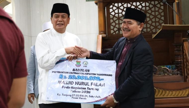 Tarawih Keliling, Bupati Tangerang Tekankan Kebersamaan